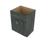Brooklyn Slate Double Door Vanity - 24" W 24" W