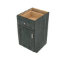 Brooklyn Slate Single Door Vanity Base 18" W x 34.5" H x 21" D 18" W