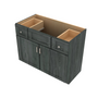 Brooklyn Slate Vanity Sink Base - 42" W x 34.5" H x 21" D 42" W