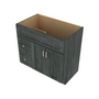 Brooklyn Slate Vanity Combo Cabinet Left - 36" W x 34.5" H x 21" D 36" W