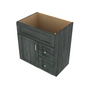 Brooklyn Slate Vanity Combo Cabinet - 30" W x 34.5" H x 21" D 30" W