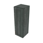 Brooklyn Slate Single Door Wall Cabinet - 12" W x 36" H x 12" D 12" W