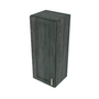Brooklyn Slate Single Door Wall Cabinet - 15" W x 36" H x 12" D 15" W