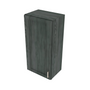 Brooklyn Slate Single Door Wall Cabinet - 18" W x 36" H x 12" D 18" W