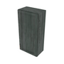 Brooklyn Slate Single Door Wall Cabinet - 18" W x 42" H x 12" D 18" W