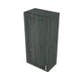 Brooklyn Slate Single Door Wall Cabinet - 21" W x 42" H x 12" D 21" W