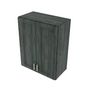 Brooklyn Slate Double Door Wall Cabinet - 24" W x 30" H x 12" D 24" W