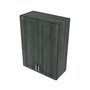 Brooklyn Slate Double Door Wall Cabinet - 30" W x 36" H x 12" D 30" W