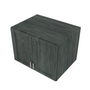 Brooklyn Slate Double Door Wall Cabinet - 33" W x 24" H x 24" D 33" W