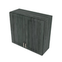 Brooklyn Slate Double Door Wall Cabinet - 33" W x 30" H x 12" D 33" W