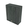 Brooklyn Slate Double Door Wall Cabinet - 33" W x 36" H x 12" D 33" W