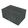 Brooklyn Slate Refrigerator Wall Cabinet - 36" W x 18" H x 24" D 36" W