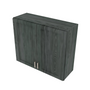 Brooklyn Slate Double Door Wall Cabinet - 36" W x 30" H x 12" D 36" W