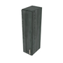 Brooklyn Slate Single Door Wall Cabinet - 9" W x 36" H x 12" D 9" W