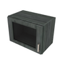 Brooklyn Slate Wall Stacking Cabinet with Glass - 21" W x 15" H x 12" D 21" W