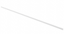 Brooklyn Bright White Batten Molding - 96" W x 0.747" H x 0.24" D 96" W