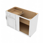 Brooklyn Bright White Blind Base Cabinet - 48" W x 34.5" H x 24" D 48" W