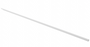 Brooklyn Bright White Large Crown Molding - 96" W x 3.25" H x 2.75" D 96" W