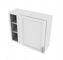Brooklyn Bright White Blind Wall Cabinet - 36" W x 30" H x 12" D 36" W