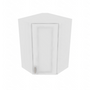 Brooklyn Bright White Corner Wall Cabinet - 24" W x 36" H x 12" D 24" W
