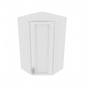 Brooklyn Bright White Corner Wall Cabinet - 24" W x 42" H x 12" D 24" W