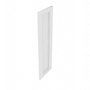 Brooklyn Bright White Decorative Cabinet End Panel - 11.5" W x 34.75" H x 0.75" D 11.5" W