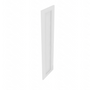 Brooklyn Bright White Decorative Cabinet End Panel - 11.5" W x 40.75" H x 0.75" D 11.5" W