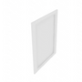 Brooklyn Bright White Decorative Cabinet End Panel - 23.5" W x 28.75" H x 0.75" D 23.5" W