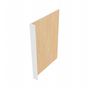 Brooklyn Bright White Dishwasher End Panel - 3" W x 34.5" H x 24" D 3" W