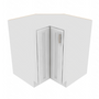 Brooklyn Bright White Easy Reach Cabinet - 33" W x 34.5" H x 24" D 33" W