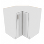 Brooklyn Bright White Easy Reach Cabinet - 33" W x 34.5" H x 24" D 33" W