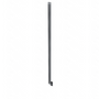 Brooklyn Bright White Fluted Filler - 3" W x 96" H x 0.75" D 3" W