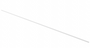 Brooklyn Bright White Scribe - 96" W x 0.625" H x 0.25" D 96" W