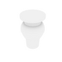 Brooklyn Bright White Cabinet Leg - 3" W x 4.5" H x 3" D 3" W