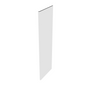 Brooklyn Bright White Tall End Panel - 96" 96" W