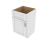 Brooklyn Bright White Single Door Vanity Base - 21" W x 34.5" H x 21" D 21" W
