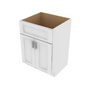 Brooklyn Bright White Double Door Vanity - 24" W 24" W