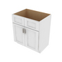 Brooklyn Bright White Double Door Vanity - 30" W 30" W