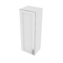 Brooklyn Bright White Single Door Wall Cabinet - 15" W x 42" H x 12" D 15" W