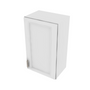 Brooklyn Bright White Single Door Wall Cabinet - 18" W x 30" H x 12" D 18" W