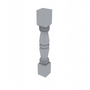 Essential Gray Turned Post - 5" W x 35.5" H Default Title