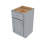 Essential Gray Single Door Base Vanity-18"W x 34.5"H x 21"D Default Title