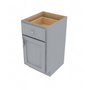 Essential Gray Single Door Base Vanity-18"W x 34.5"H x 21"D Default Title
