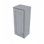 Essential Gray Single Door Wall Cabinet - 15" W x 36" H Default Title