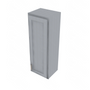 Essential Gray Single Door Wall Cabinet - 15" W x 42" H Default Title