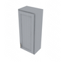 Essential Gray Single Door Wall Cabinet - 18" W x 42" H Default Title