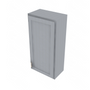 Essential Gray Single Door Wall Cabinet - 21" W x 42" H Default Title