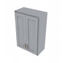 Essential Gray Double Door Wall Cabinet - 24" W x 36" H Default Title