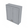 Essential Gray Double Door Wall Cabinet - 36" W x 42" H Default Title