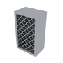 Essential Gray Wine Rack - 30" W x 18" H x 12" D Default Title